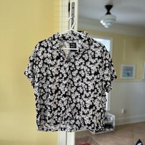 afends button-up top